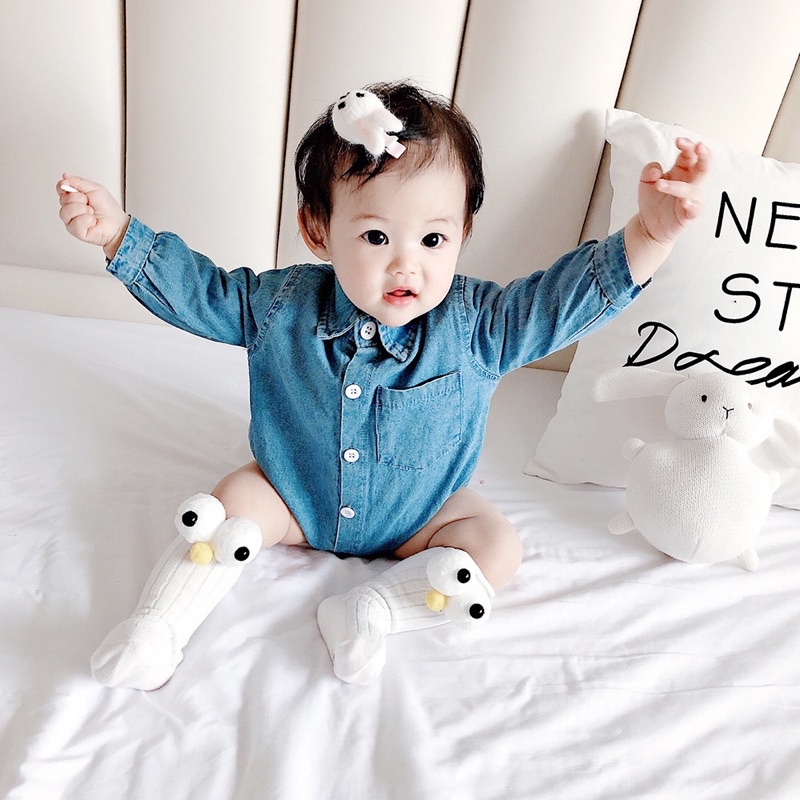 Baby denim romper (K4)