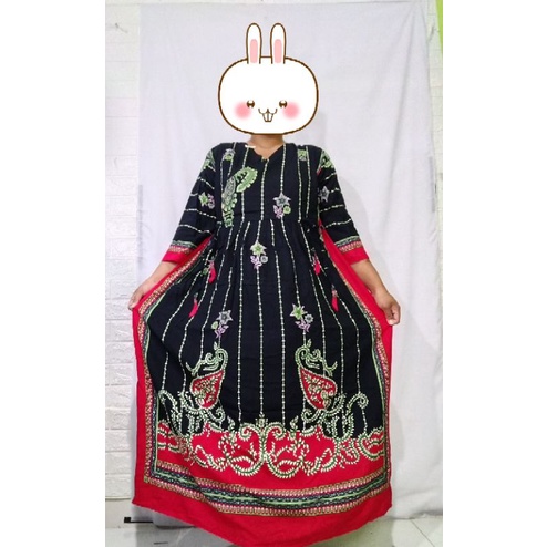 Gamis Jumbo Gajah Putih | Daster Longdres Gajah Putih | Gajah Putih Daster Menyusui | Daster Murah