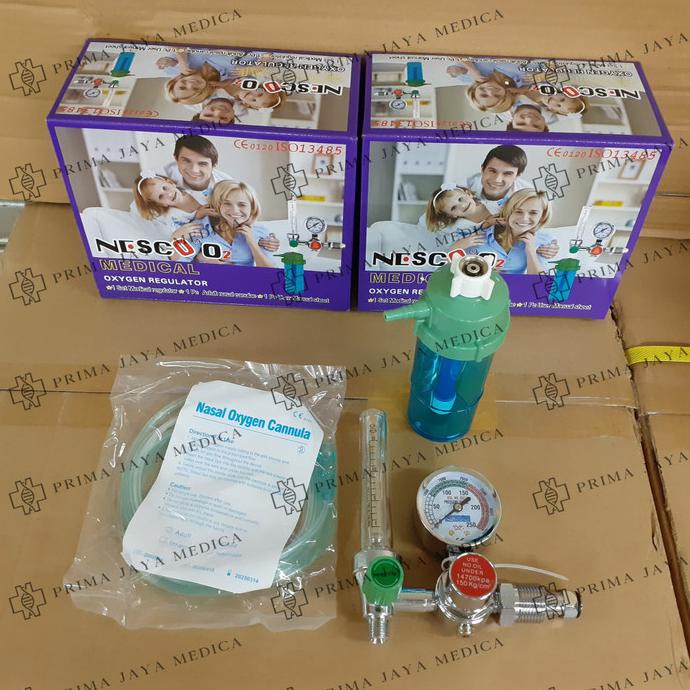 Regulator Oksigen Nesco. Regulator/Flowmeter Oxygen Nesco