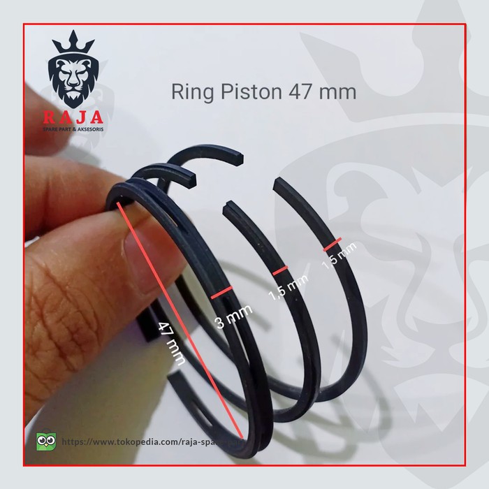 Ring piston kompresor 47 mm