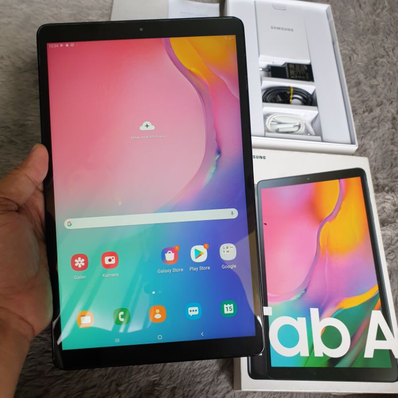 Samsung Tab A 10&quot; 2019 T515 3/32gb 4G LTE normal lengkap siap pakai