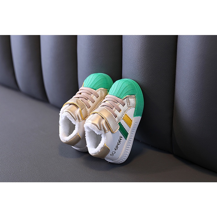 SEPATU SNEAKERS IMPORT NYAMAN ANAK UNISEX WG HIJAU