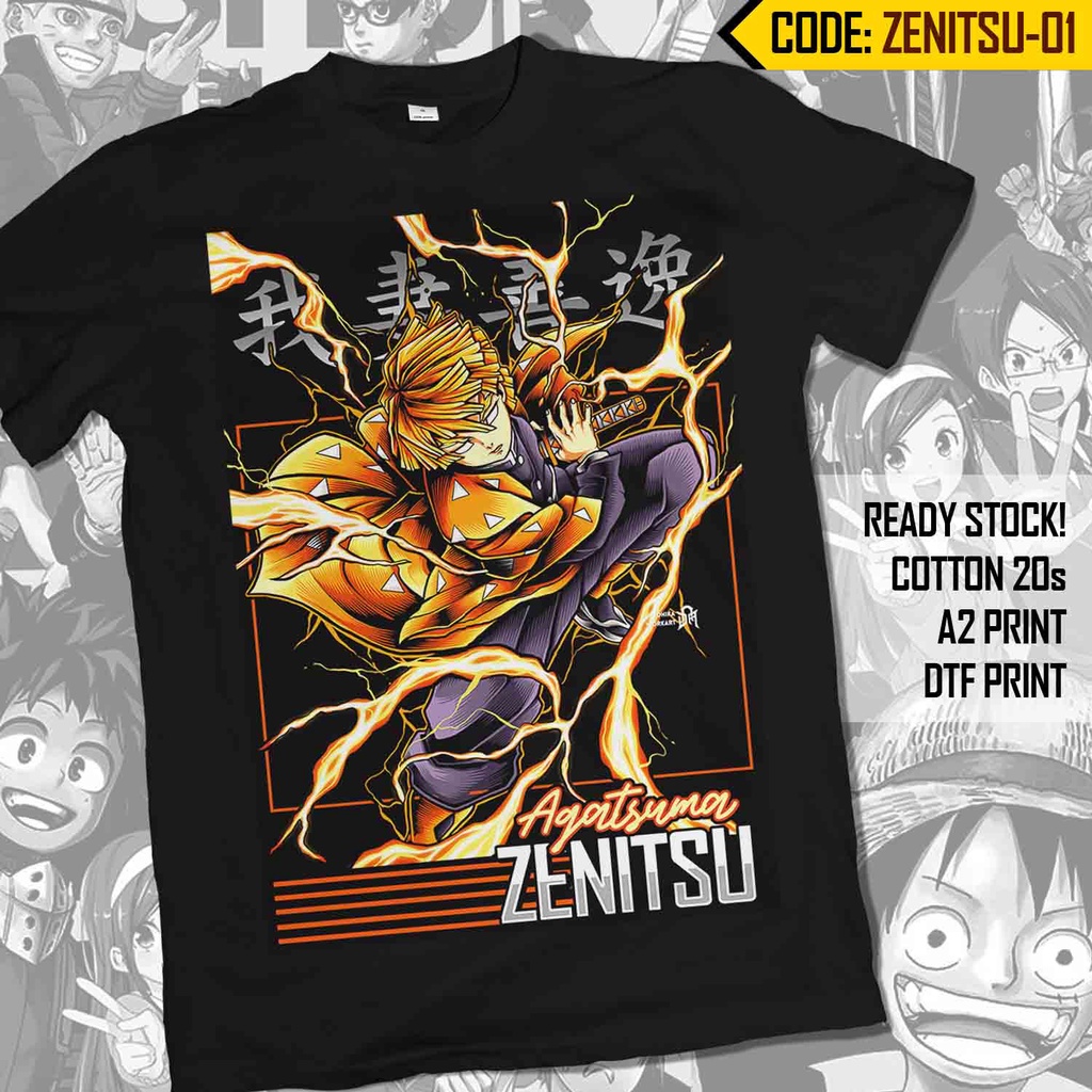 READY STOCK! KAOS KIMETSU NO YAIBA, Demon Slayer. Tanjiro, Zenitsu, Rengoku.