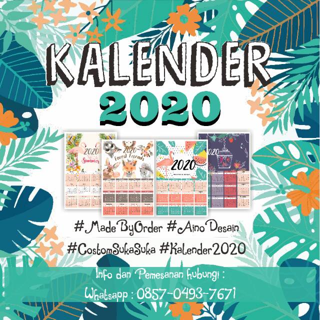 

Kalender 2020 | Kalender Unik | Kalender Custom