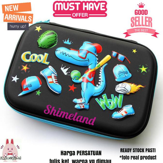 

Top!! Smiggle Looks A Like Kotak Pensil Anak Sekolah Alat Tulis Best Seller