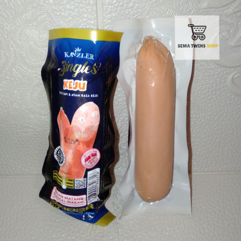 

Sosis Kanzler Singles KEJU 65gr gram