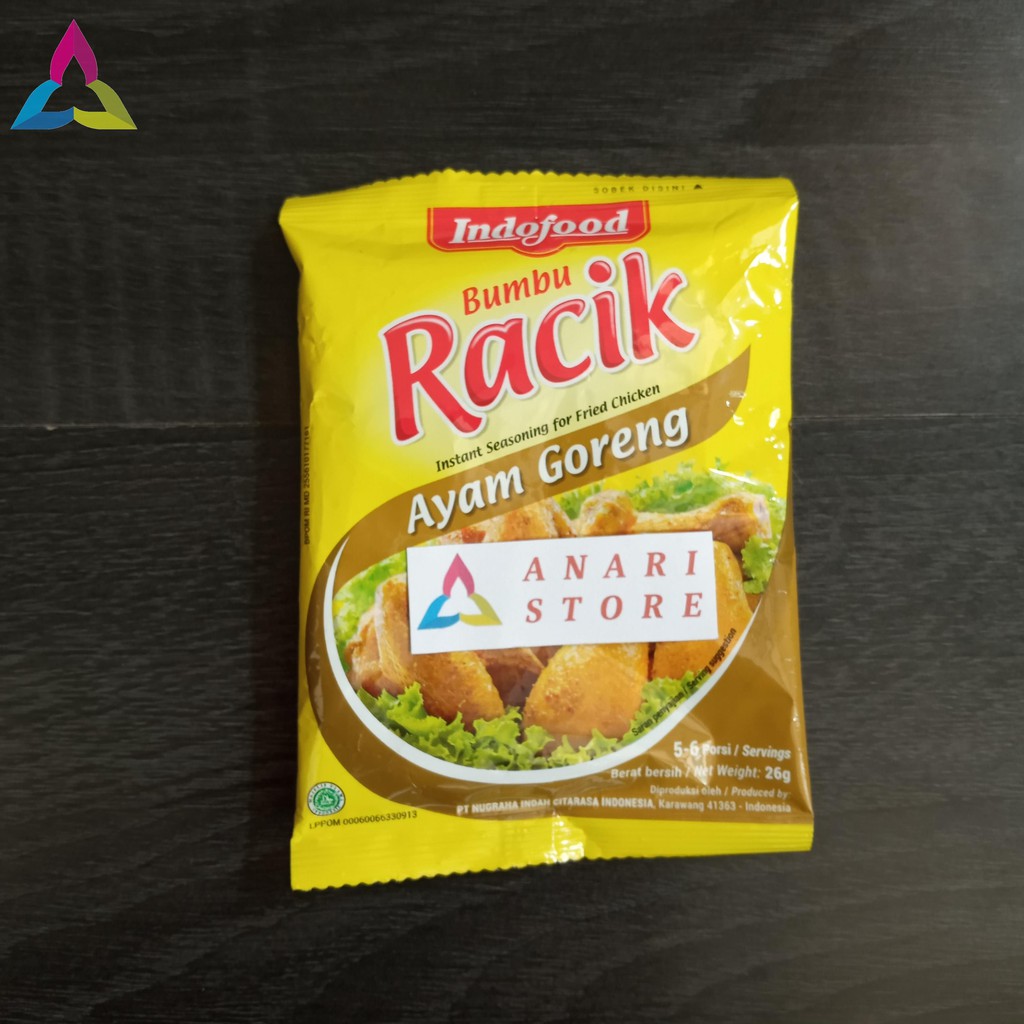 INDOFOOD Racik Bumbu Ungkep Ayam Goreng 26g 26 g