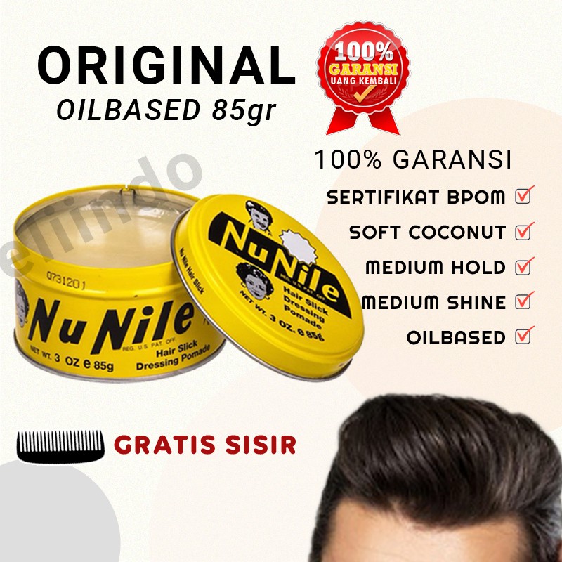 Minyak Rambut Pria / Minyak Rambut Pomade Murrays Nu Nile / Pomade Oil Based / Pomade Pria