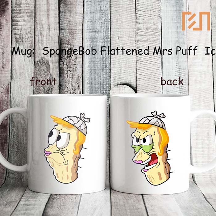 Mug SpongeBob Flattened Mrs Puff Icon