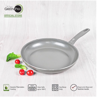 GreenPan - Delight Grey Open Frypan 24 cm x 39 mm