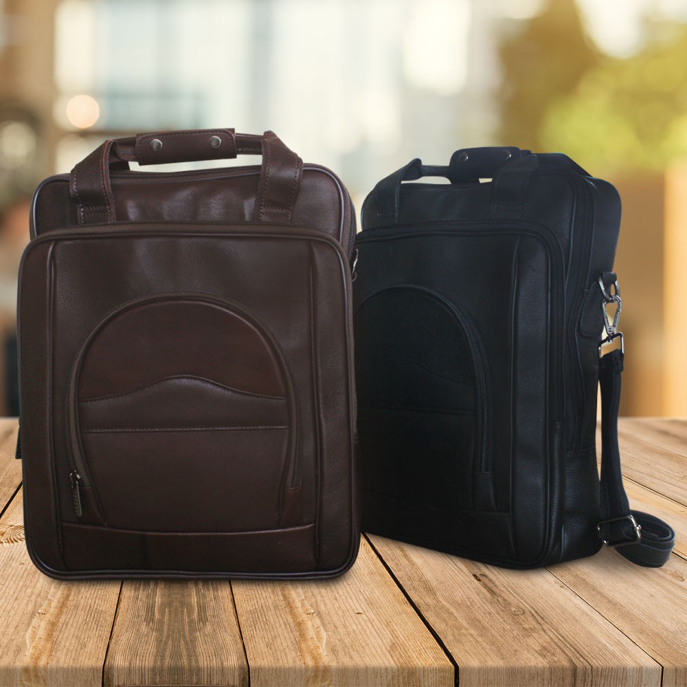 Tas Punggung QI LETHER Backpack / Tas Ransel Q - Tas Ransel Laptop