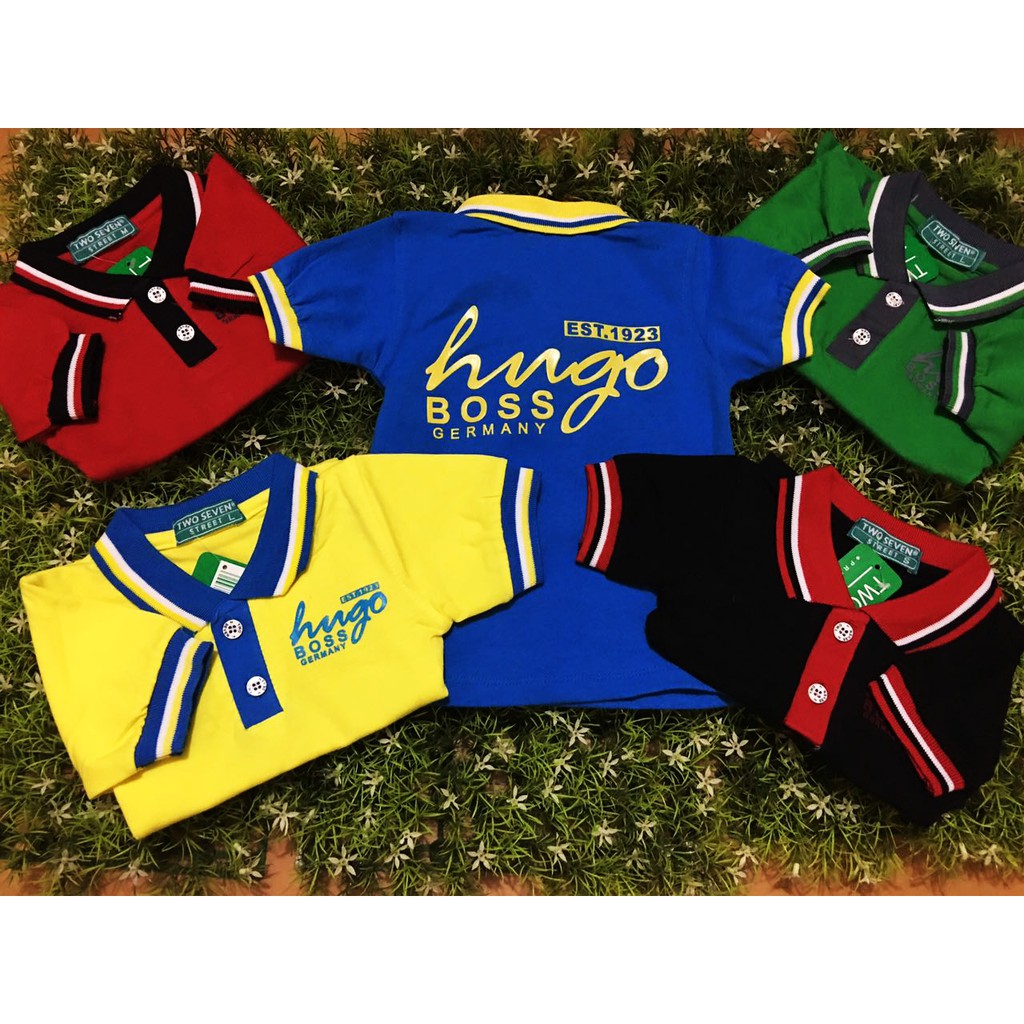 Kaos Polo Anak Hugo Boss (0-3 Tahun)