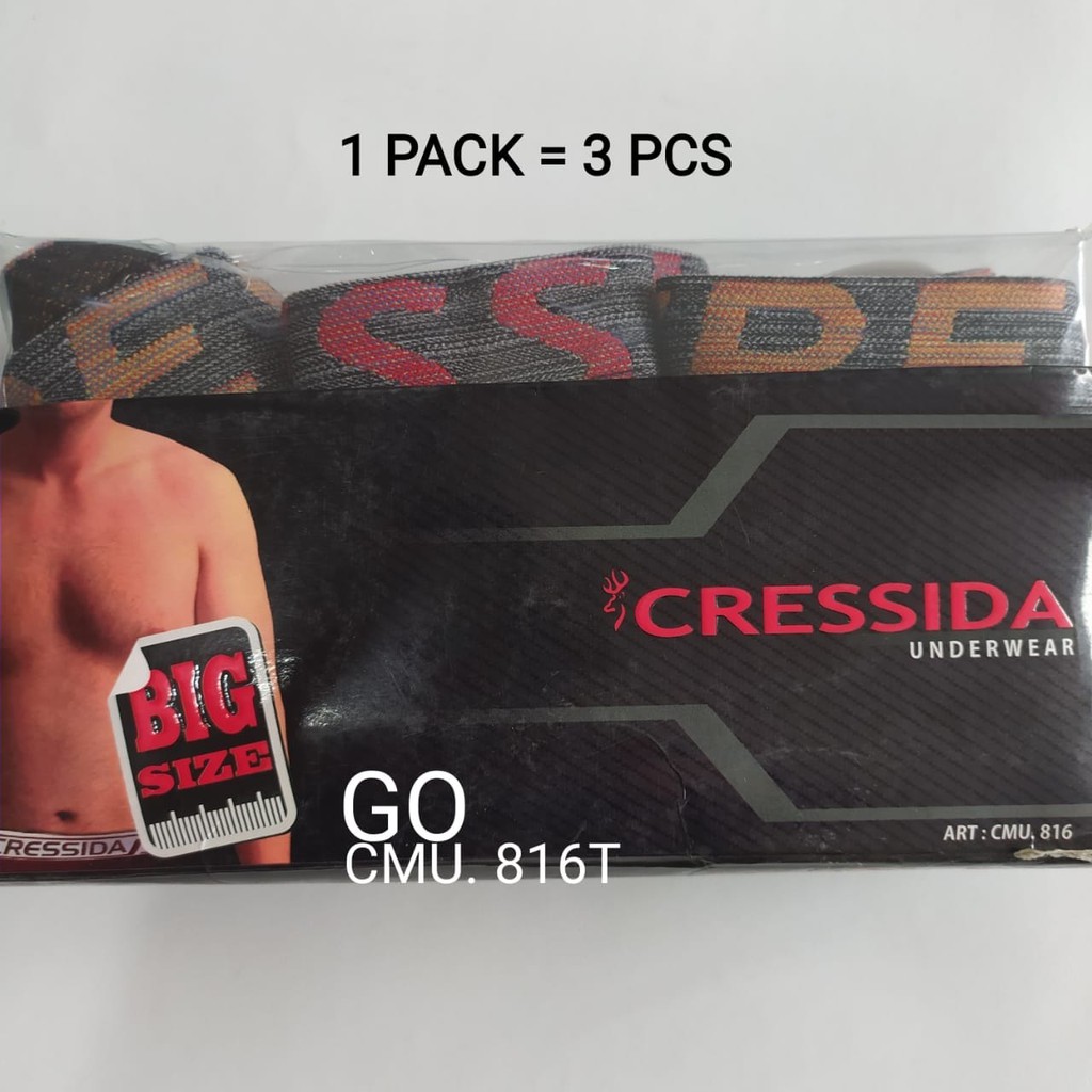 gof CMU 816T CRESSIDA CELANA DALAM PRIA Pakaian Dalam Cowok Cressida Underwear 100% Original