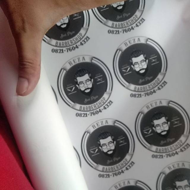 

stiker barber reza