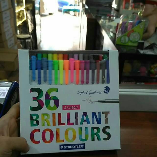 

Fine liner staedler 36 warna