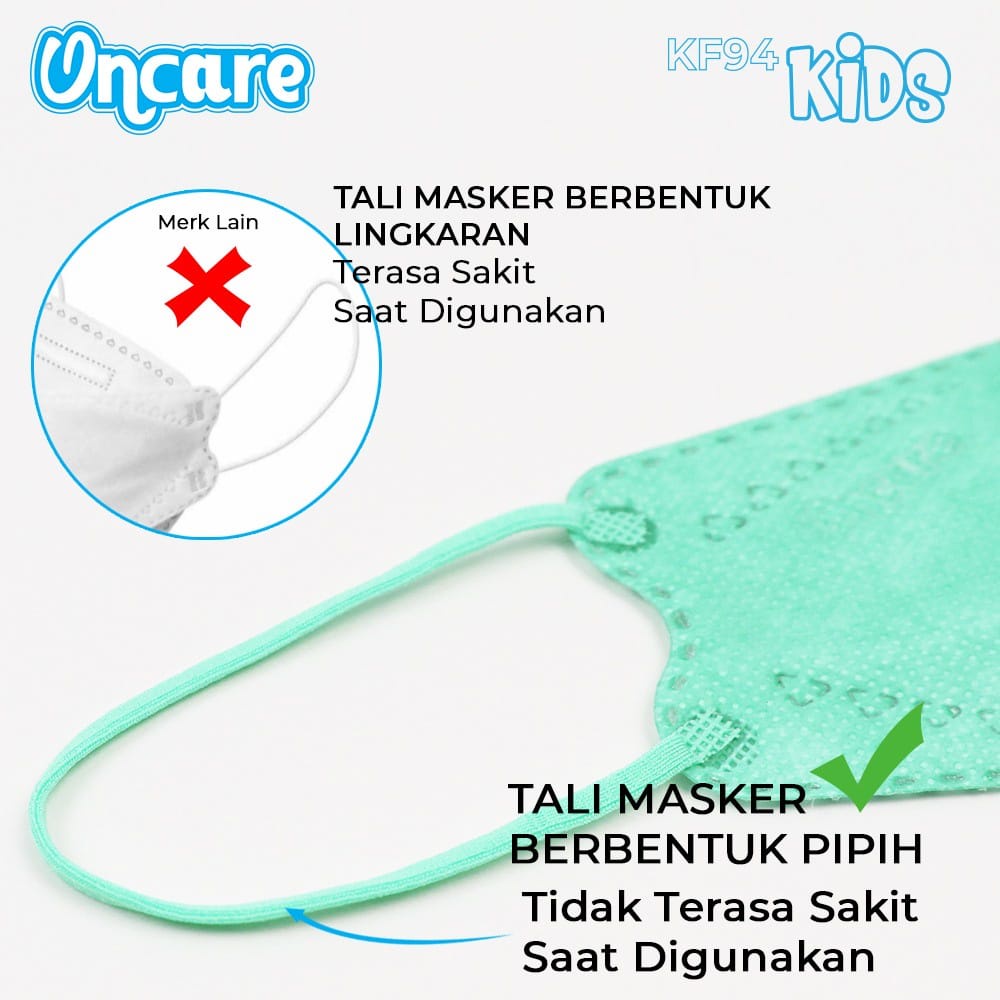 MASKER ANAK KF94 ONCARE KIDS 4 PLY 10 PCS