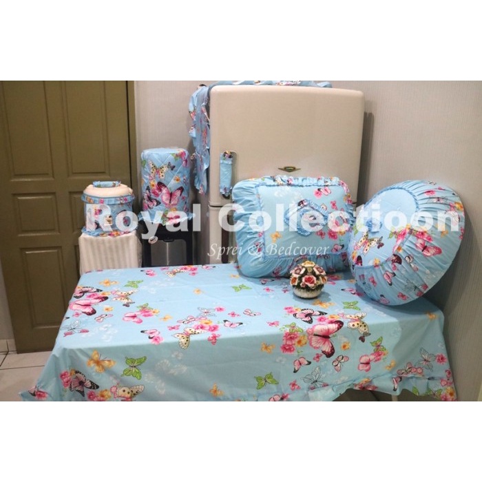Taplak Meja Makan - Kitchenset / Set Taplak Meja Makan / Homeset Butterfly