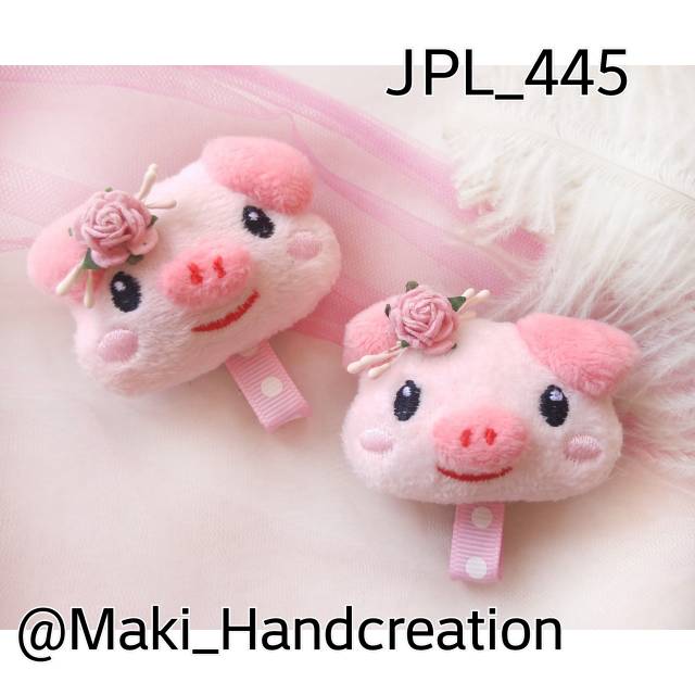 JEPIT SEPASANG MISS PIGGY
