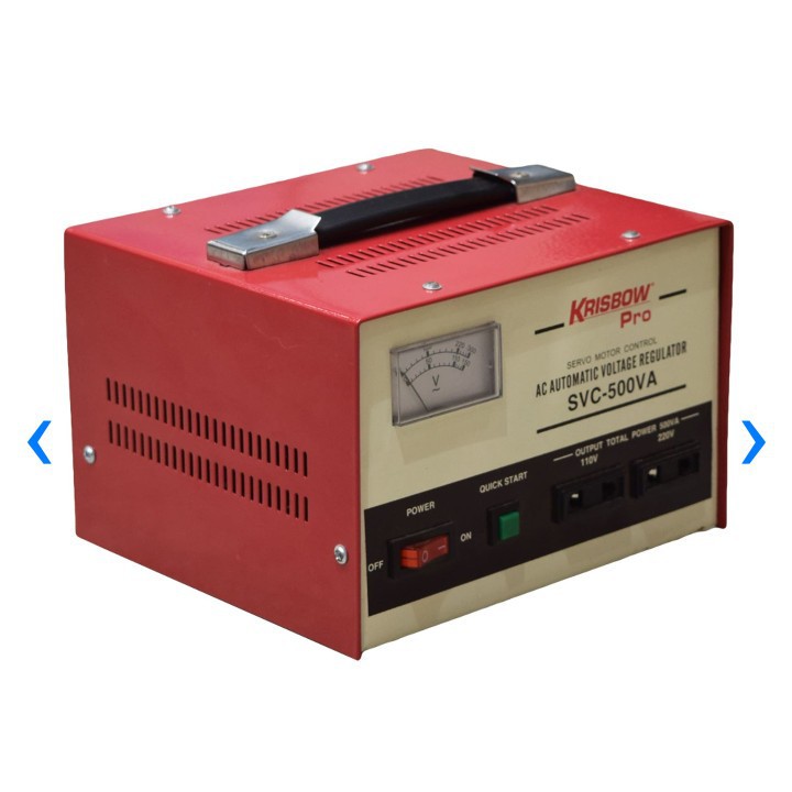 Stabilizer Listrik 500 VA Krisbow Pro Stavol