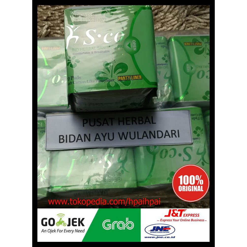 9Ruf Sco Pantyliner Pembalut Herbal 94F8