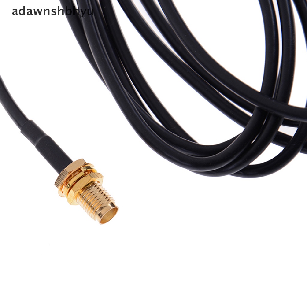 Adawnshbhyu 10M SMA Male to Female Adapter Plug Connector Kuncir Kabel Ekstensi Coaxial