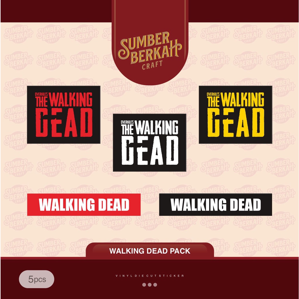 

STICKER WALKING DEAD PACK
