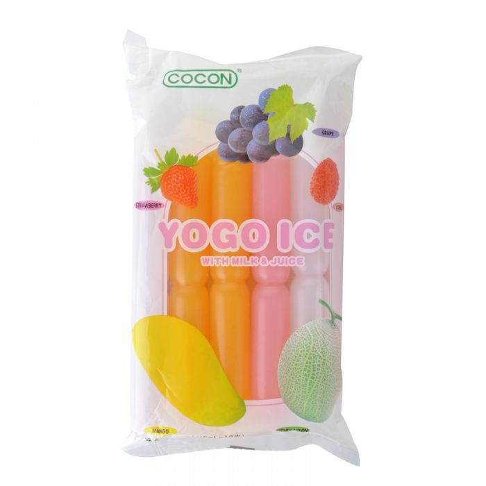 

[HALAL] Cocon Yogo Ice Rasa Buah 450ml Es Kiko Stik Kokon Puding ES Kiko