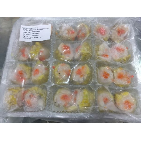 

siomay udang home made