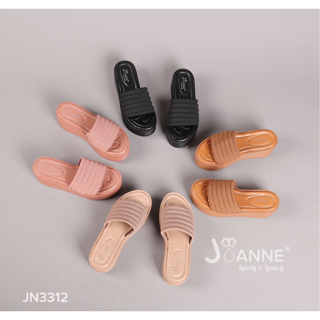 JOANNE Wedges Sandals #JN3312 ORIGINAL