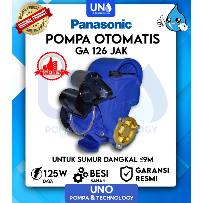 Pompa Air Panasonic GA 126 JAK