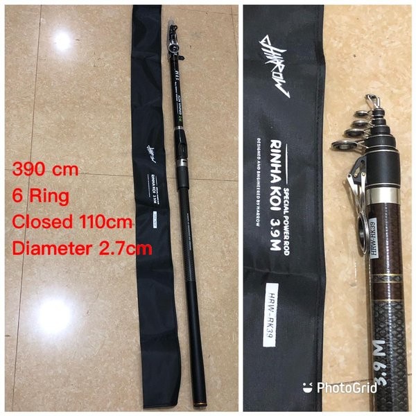 JORAN SURF pasiran TELESCOPIC HARROW RINHA KOI 390