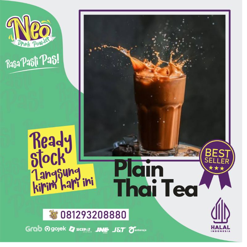 Jual Bubuk Minuman Rasa Plain Thai Tea Kg Plain Thai Tea Powder Bubuk