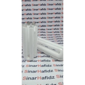 ㅎ kaca lampu 18w 23 w 3u lancip plus buble warp ョ