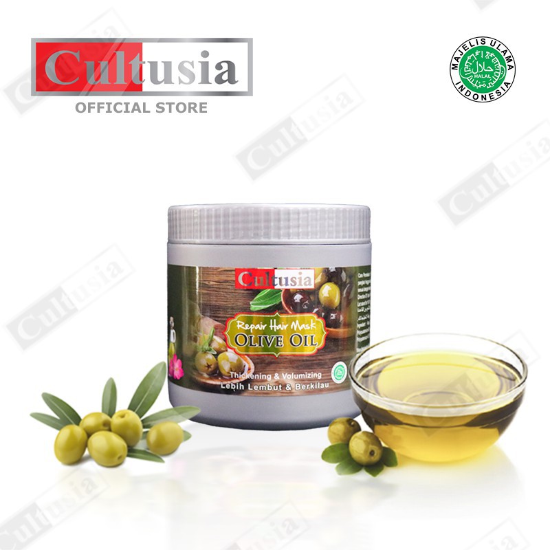 Cultusia Hair Mask Olive Oil 500 ML