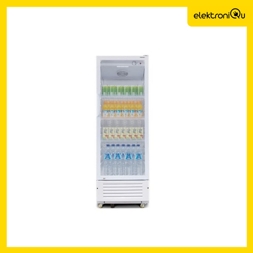 SHOWCASE SHARP 170 LITER SCH-170PS - White