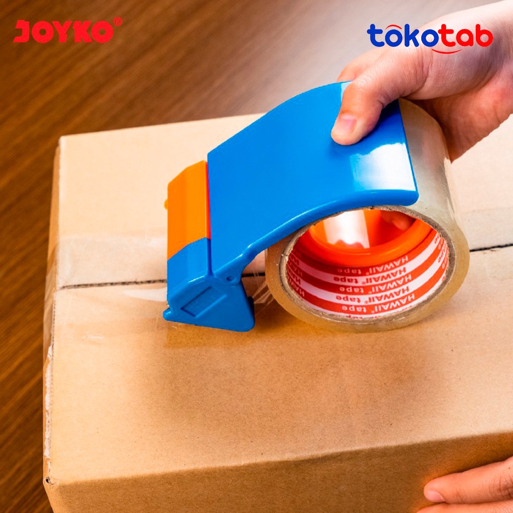 Dispenser Tape Cutter Pemotong Lakban Joyko TD 3 Plastik 3 Inch