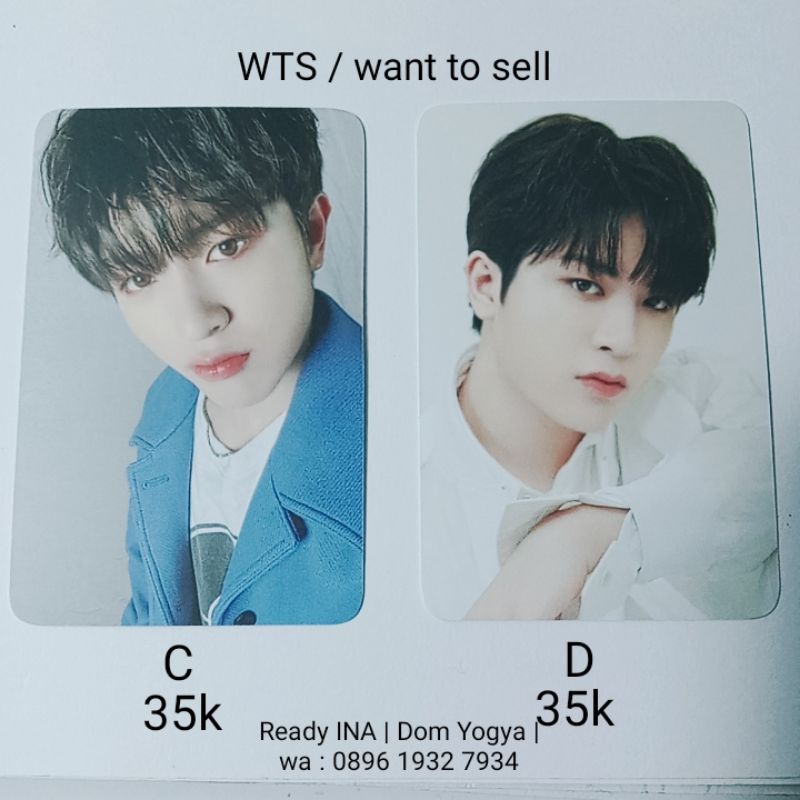 photocard pob official treasure junkyu junghwan TSS The second step chapter