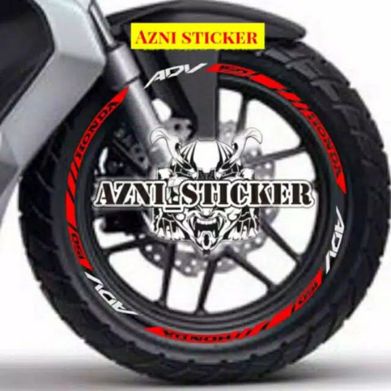 COD stiker motor Lis Velg Motor List Velg Motor