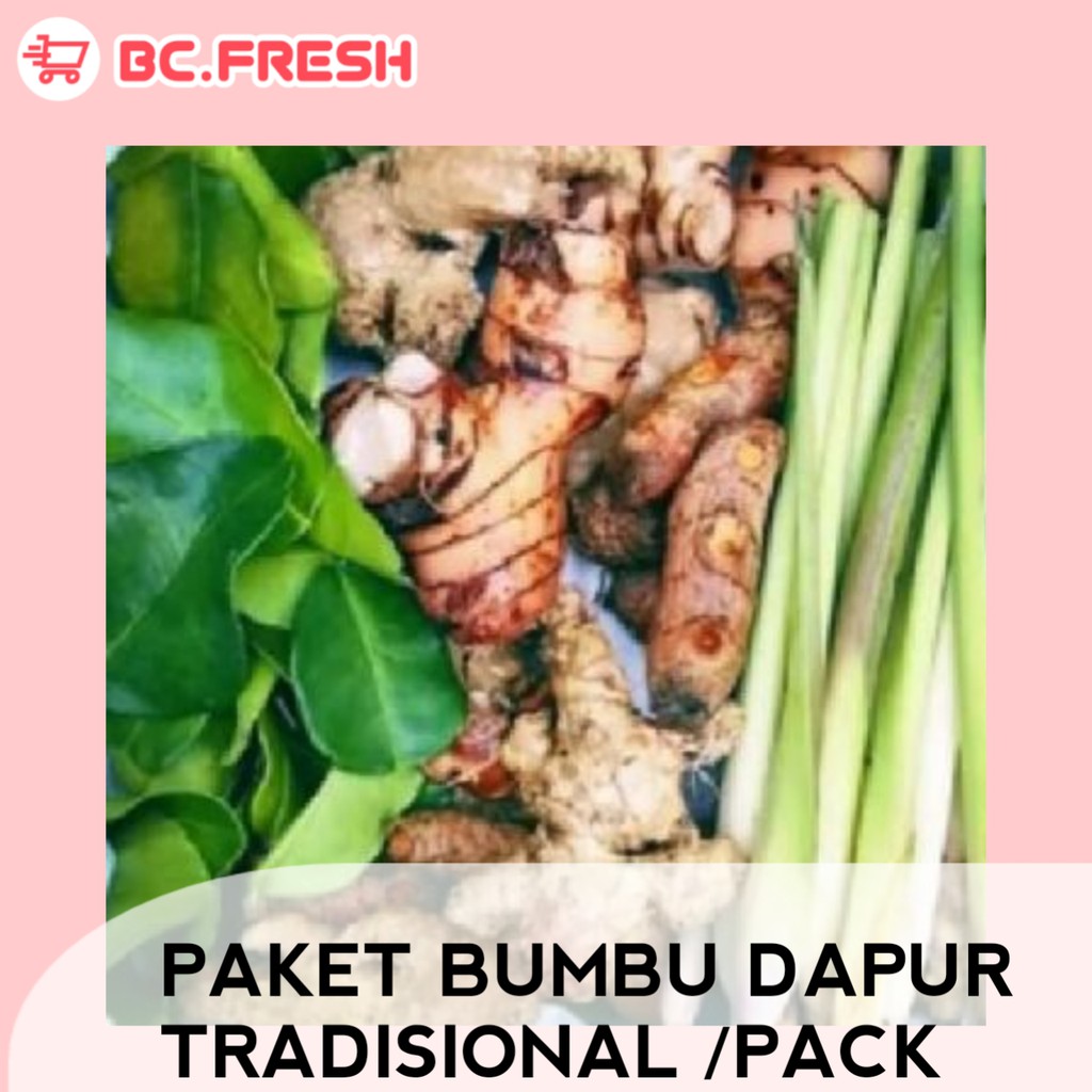 

Paket bumbu dapur tradisional