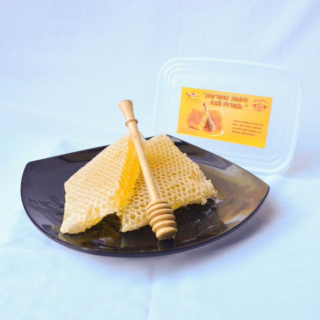 

Sarang Madu Murni 500 gram Madu Sarang Asli Murni Mellifera dan Cerana Raw Honey Manis Nikmat
