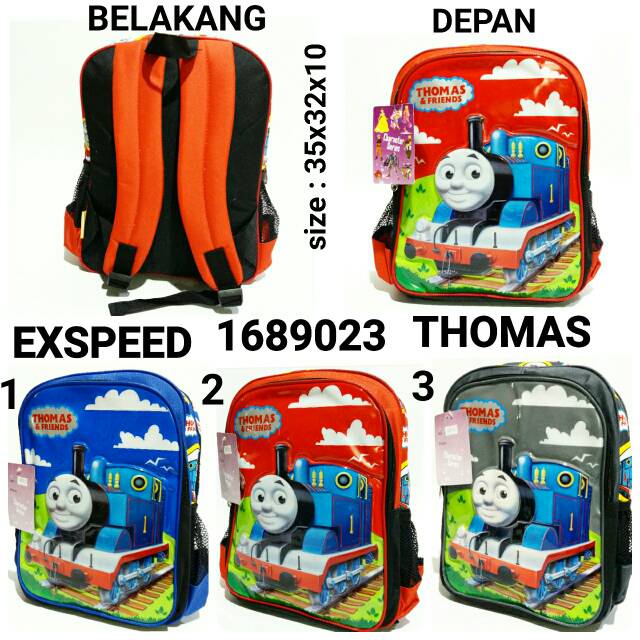 Tas ransel backpack anak cowok Thomas Exspeed 1689023 tas punggung murah dan terbaru