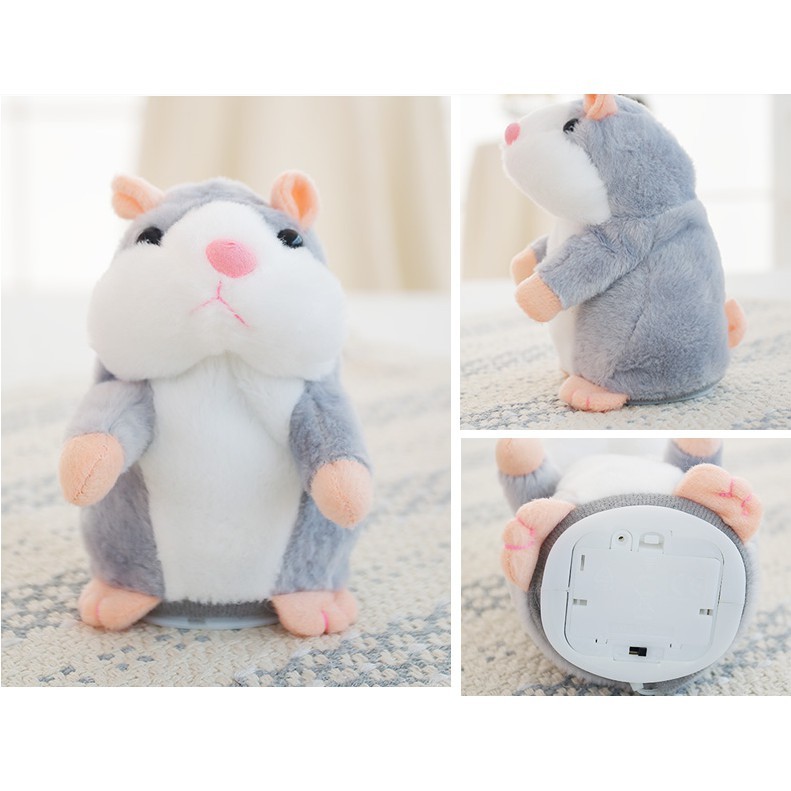 Boneka Hamster Perekam Suara bicara Hamster/mainan anak hamster / talking hamster