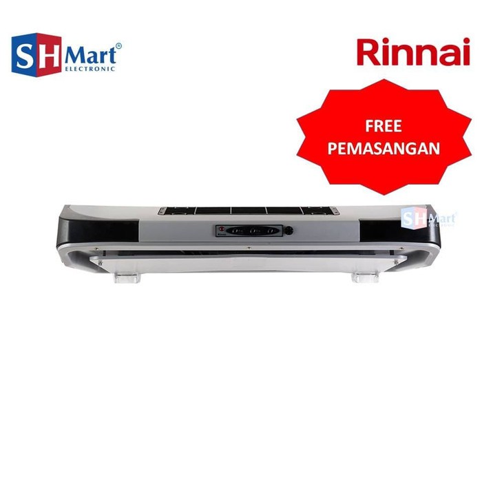 COOKER HOOD RINNAI WITH ION SLIM 90 CM RH-90ERI (MEDAN FREE INSTALL)