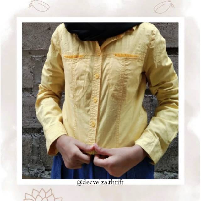 Kemeja Kuning Brand Dust's