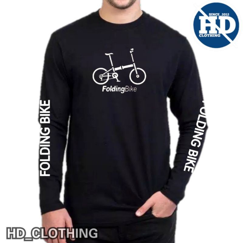 baju sepeda gowes lengan panjang folding bike