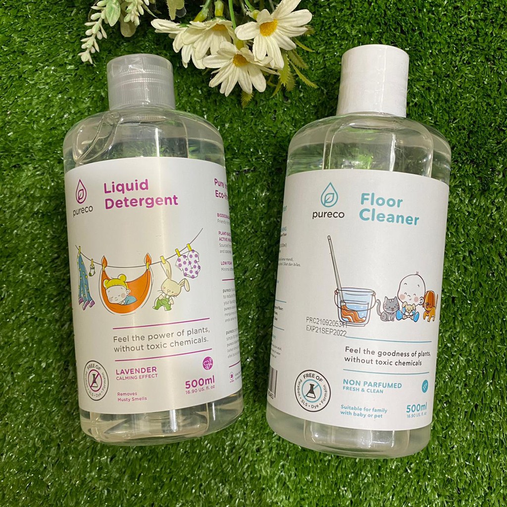 Pureco Liquid Detergent and Floor Cleaner 500ml