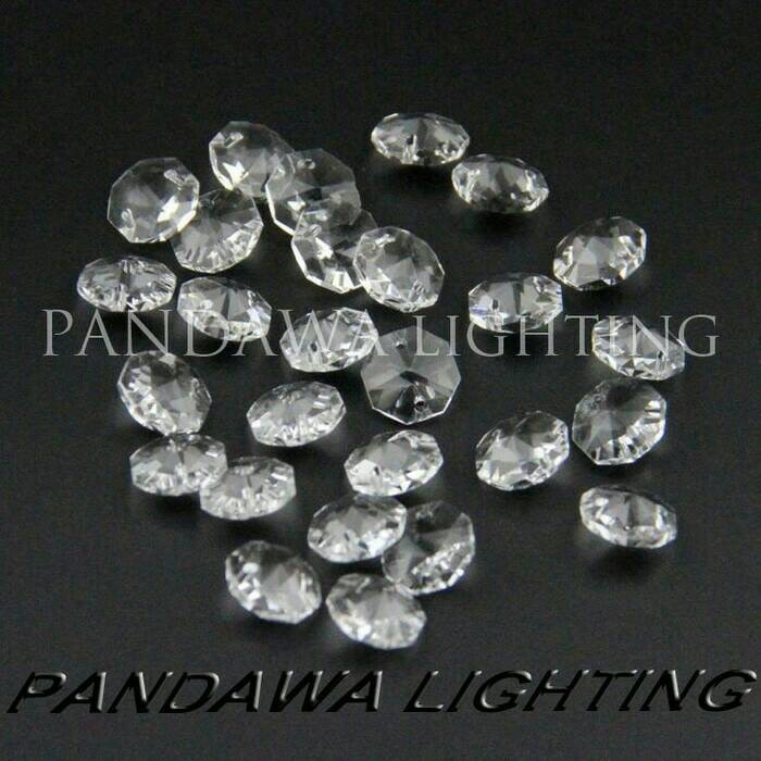 Aksesoris kristal oktagon 14 mm chandelier crystal crone