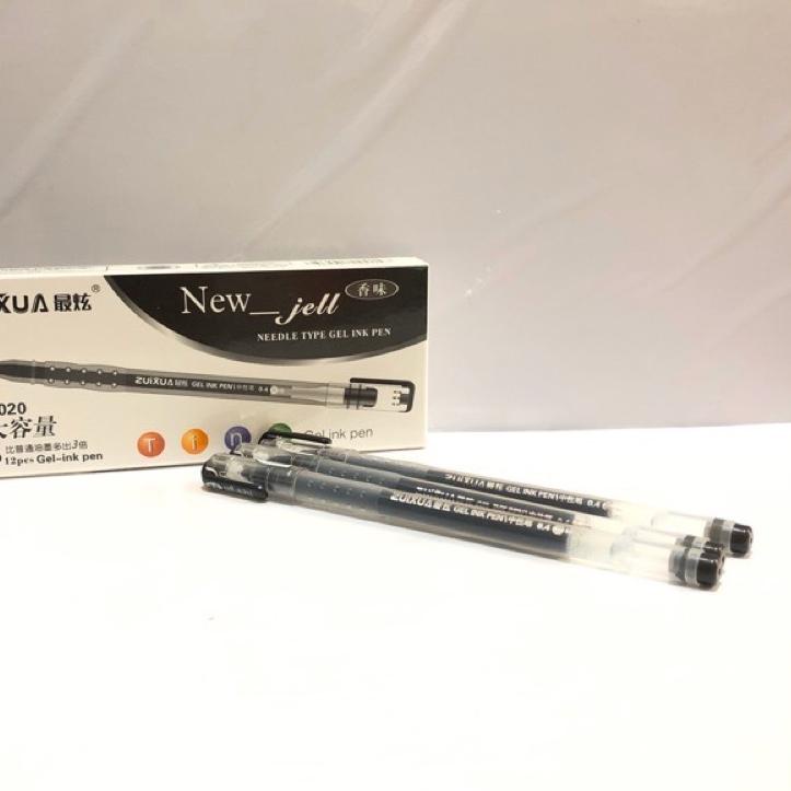 

Serba Murah 96CHU [1 PACK] PROMO PULPEN GEL ZUIXUA NEW JELL ISI 12pcs-PULPEN GEL NEW JELL 0.4mm 83 Super Promo