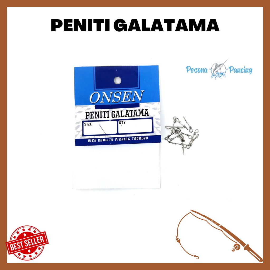 Aksesoris pancing Peniti Galatama STALS / ONSEN