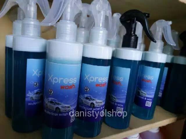 Waterlesswash Xpress wash  mencuci tanpa air salon mobil, nano keramik kit body,